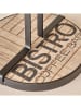 BELLA MAISON Keukenrolhouder "Bistro" zwart/lichtbruin - (H)31,5 x Ø 16 cm