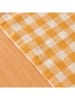 BELLA MAISON Tafellaken geel/wit - (L)150 x (B)150 cm