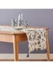 BELLA MAISON Tafelloper "Blueberry" blauw/groen/wit - (L)150 x (B)50 cm