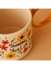 BELLA MAISON 2er-Set: Kaffeetassen "Flores" in Bunt - 270 ml