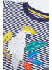 Frugi Koszulka w kolorze granatowo-białym