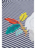 Frugi Koszulka w kolorze granatowo-białym