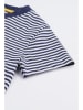 Frugi Koszulka w kolorze granatowo-białym