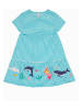 Frugi Kleid in Hellblau/ Bunt