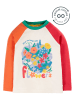 Frugi Longsleeve in Weiß/ Bunt