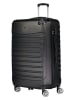 Geographical Norway 3tlg. Hardcase-Trolleyset "Shock" in Schwarz