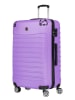 Geographical Norway 3-delige hardcase-trolleyset "Shock" paars