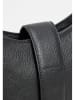 Christian Laurier Leder-Umhängetasche "Jenna" in Schwarz - (B)27 x (H)19 x (T)8 cm