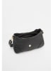 Christian Laurier Leder-Umhängetasche "Jenna" in Schwarz - (B)27 x (H)19 x (T)8 cm
