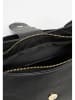 Christian Laurier Leder-Umhängetasche "Jenna" in Schwarz - (B)27 x (H)19 x (T)8 cm