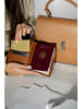 Christian Laurier Leder-Passetui "Kenza" in Hellbraun - (B)10 x (H)14 cm