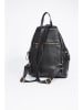 Christian Laurier Leder-Rucksack "Racha" in Schwarz - (B)30 x (H)40 x (T)16 cm