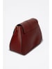 Christian Laurier Leren schoudertas "Leorad" bordeaux - (B)20 x (H)15 x (D)6 cm