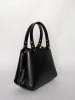 Christian Laurier Leder-Henkeltasche "Esmee" in Schwarz - (B)29 x (H)22 x (T)10 cm