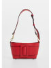 Christian Laurier Leder-Schultertasche "Selah" in Rot - (B)22 x (H)13 x (T)6 cm
