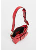 Christian Laurier Leder-Schultertasche "Selah" in Rot - (B)22 x (H)13 x (T)6 cm