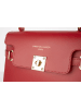 Christian Laurier Leder-Henkeltasche "Swang" in Rot - (B)28 x (H)20 x (T)11 cm
