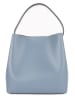 Christian Laurier Leren schoudertas "Jeny" lichtblauw - (B)29 x (H)32 x (D)13 cm