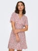 ONLY Kleid in Rosa/ Rot