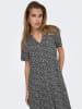 ONLY Kleid in Schwarz/ Weiß
