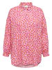 ONLY Carmakoma Bluse in Pink/ Rosa/ Rot