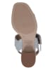 Caprice Leren haksandalen lichtblauw