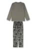 Sanetta Pyjama kaki/donkerblauw
