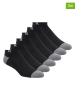 Hurley 6er-Set: Sportsocken in Schwarz