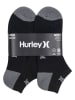 Hurley 6er-Set: Sportsocken in Schwarz