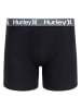 Hurley 3er-Set: Boxershorts in Schwarz/ Grau/ Dunkelblau