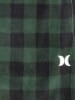 Hurley Fleece broek groen/zwart