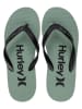 Hurley Teenslippers groen