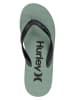 Hurley Teenslippers groen