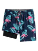 Hurley Badeshorts in Schwarz