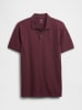 GAP Poloshirt in Bordeaux