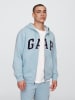 GAP Sweatjacke in Hellblau