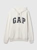 GAP Sweatjacke in Creme