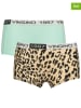 Vingino 2er-Set: Pantys in Beige/ Türkis