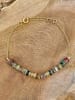 Taboo Vergulde armband met edelstenen