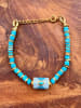 Taboo Vergulde armband met edelstenen