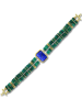 Taboo Vergold. Armkette mit Edelsteinen