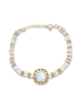 Taboo Vergulde armband met edelstenen