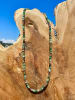 Taboo Vergulde ketting met edelstenen - (L)40 cm