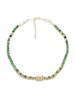 Taboo Vergulde ketting met edelstenen - (L)40 cm