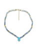 Taboo Vergulde ketting met edelstenen - (L)40 cm