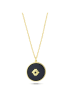Taboo Vergulde ketting met omkeerbare hanger