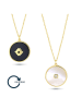 Taboo Vergulde ketting met omkeerbare hanger