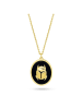 Taboo Vergulde ketting met hanger - (L)60 cm