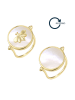 Taboo Vergold. Wende-Ring mit Perlmutt