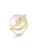 Taboo Vergold. Wende-Ring mit Perlmutt